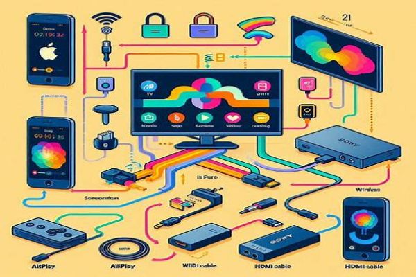 روش‌های اتصال آیفون به تلویزیون سونی